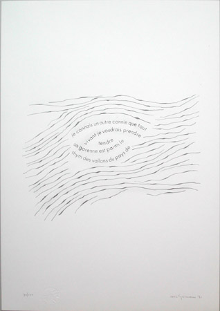Il coniglio (dal Bestiario di Apollinaire)