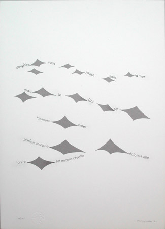 Il delfino (dal Bestiario di Apollinaire)